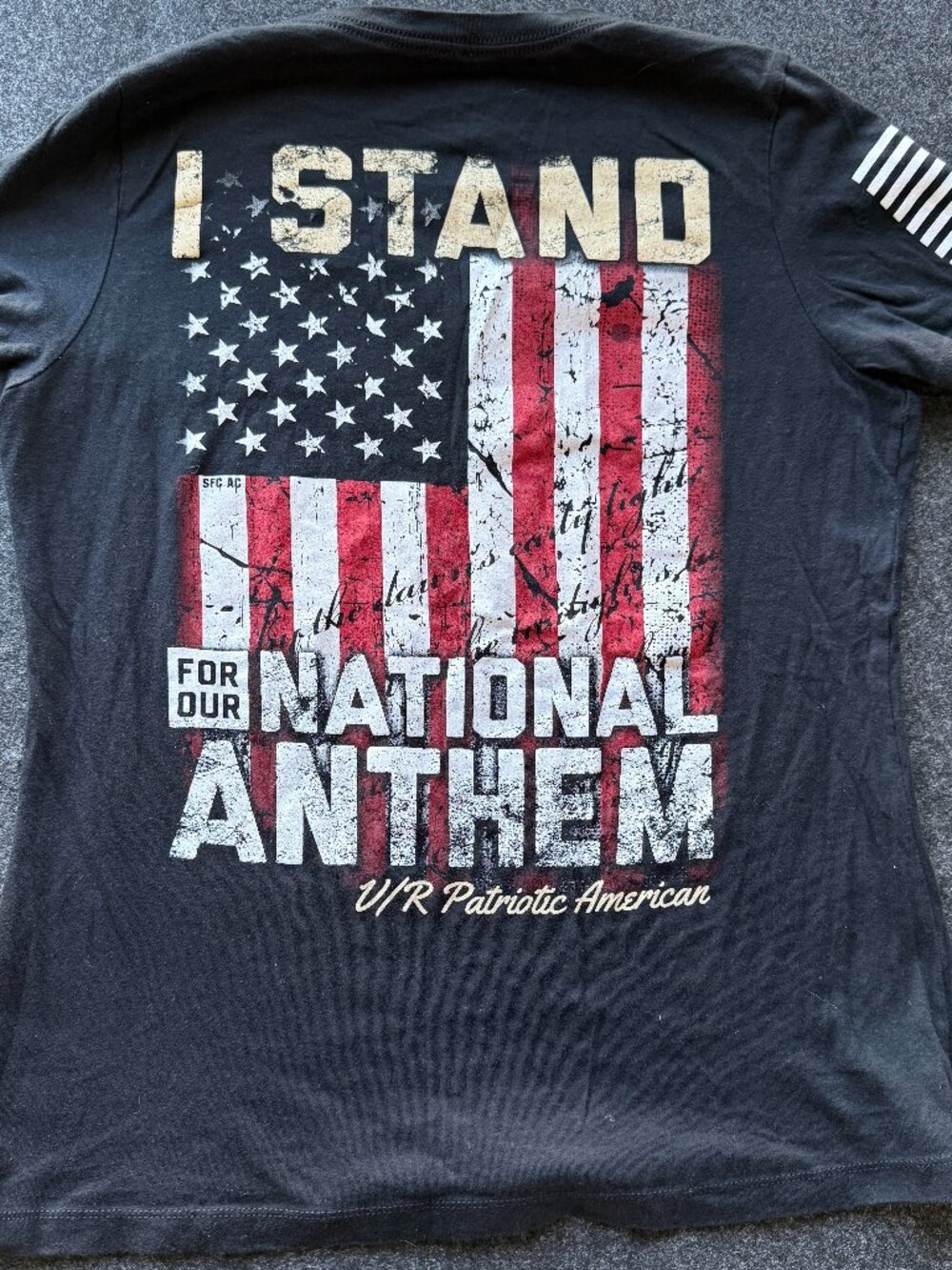 Nine Line Patriotic Flag Graphic Tee Medium